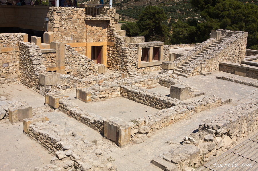 Минойские дворцы на острове Крит: Кноссос