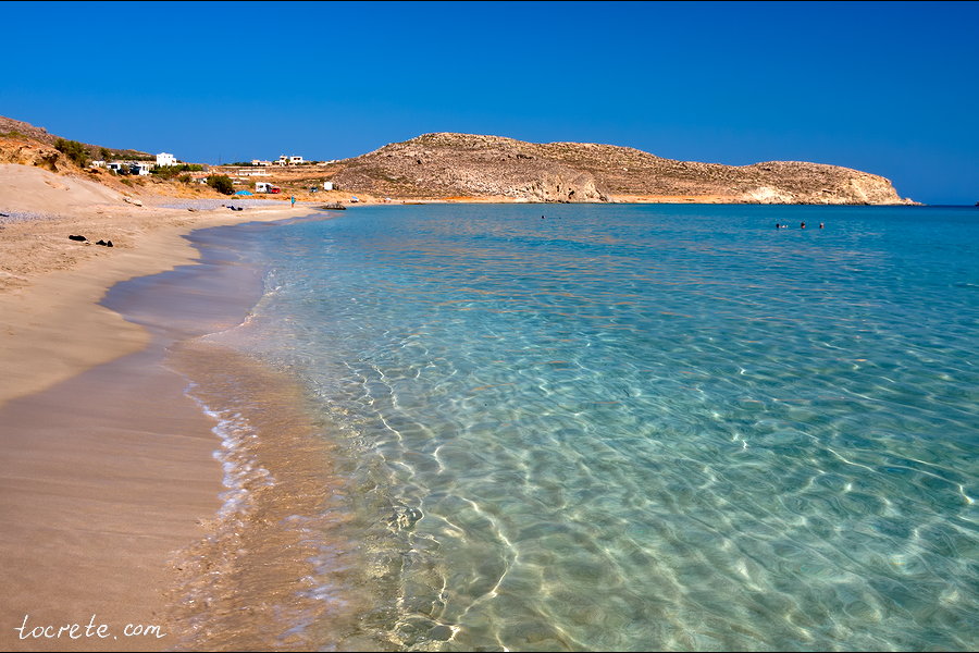 Пляж Ксерокамбос. Юго-восток о. Крит