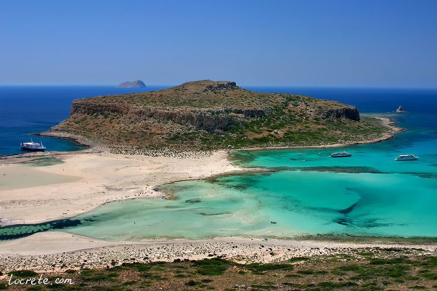 Море в лагуне Балос (западный Крит)