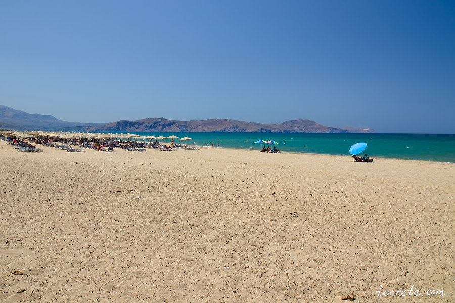 Пляж Эпископи. Северное побережье о. Крит. 10 августа 2021