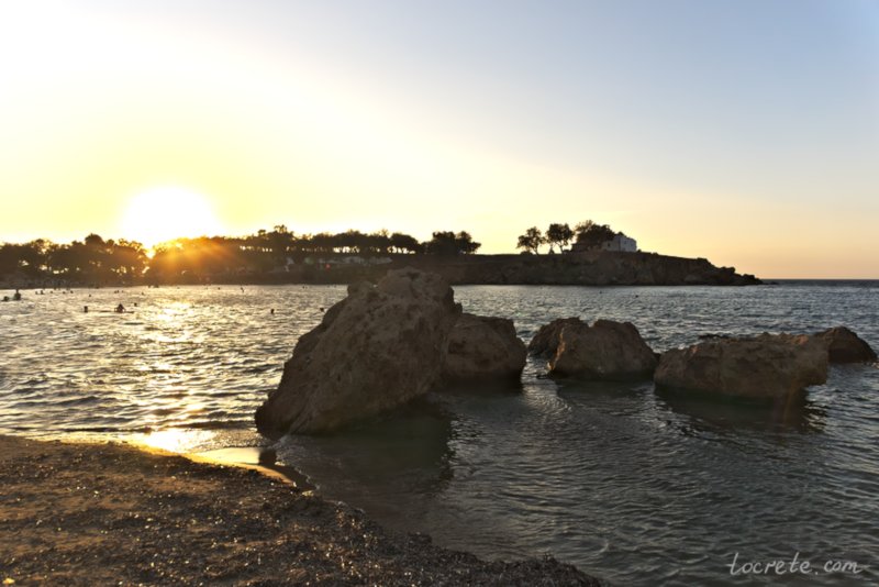 Остров Крит сегодня: 16 августа 2018. Пляж Агии Апостоли