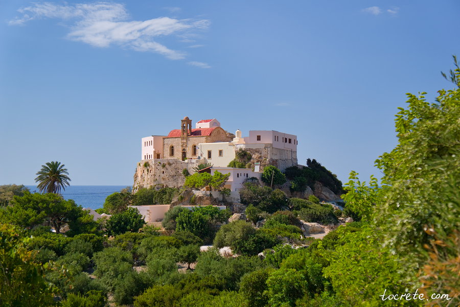 Хрисоскалитисса - монастырь на юго-западе острова Крит