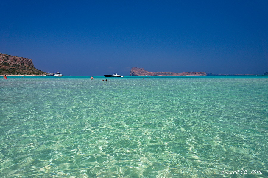 Море на Балос (Греция, о. Крит)