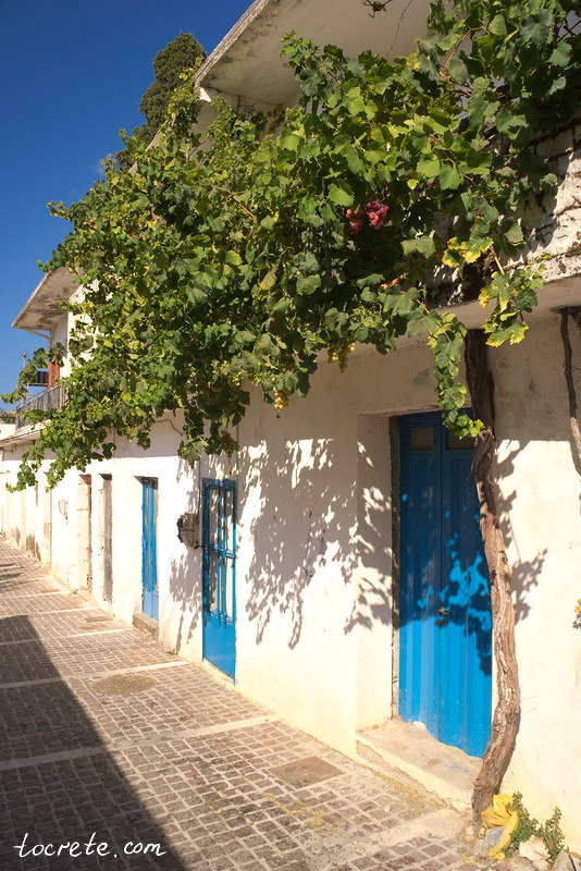Деревня Мохос. Греция, остров Крит