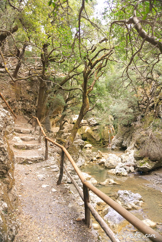 Небольшие водопады в ущелье Рувас (ущелье Святого Николая)