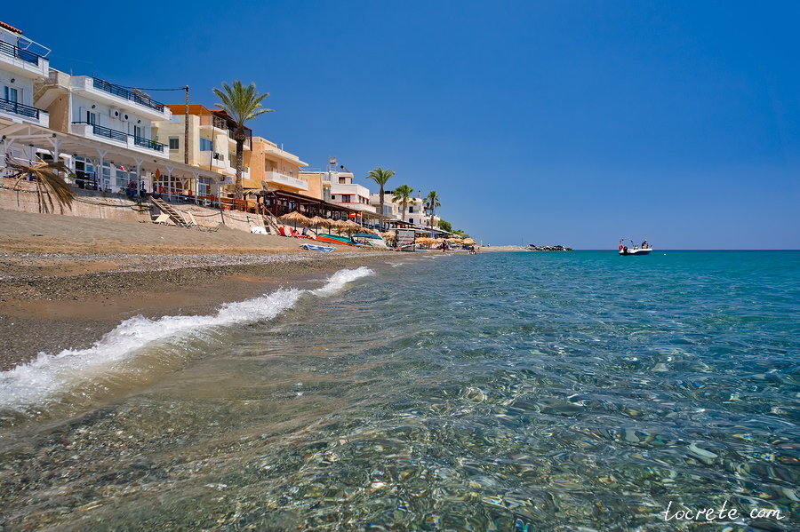 Пляж в деревне Миртос, Крит