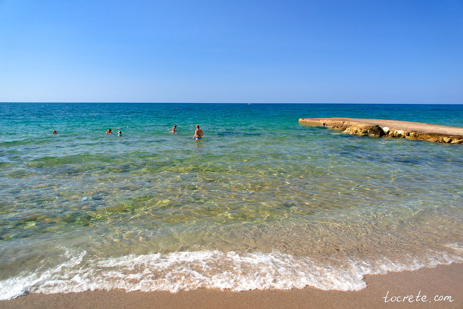 Пляж Пигьянос Камбос на острове Крит