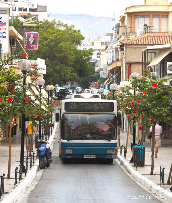 Городской автобус на о. Крит