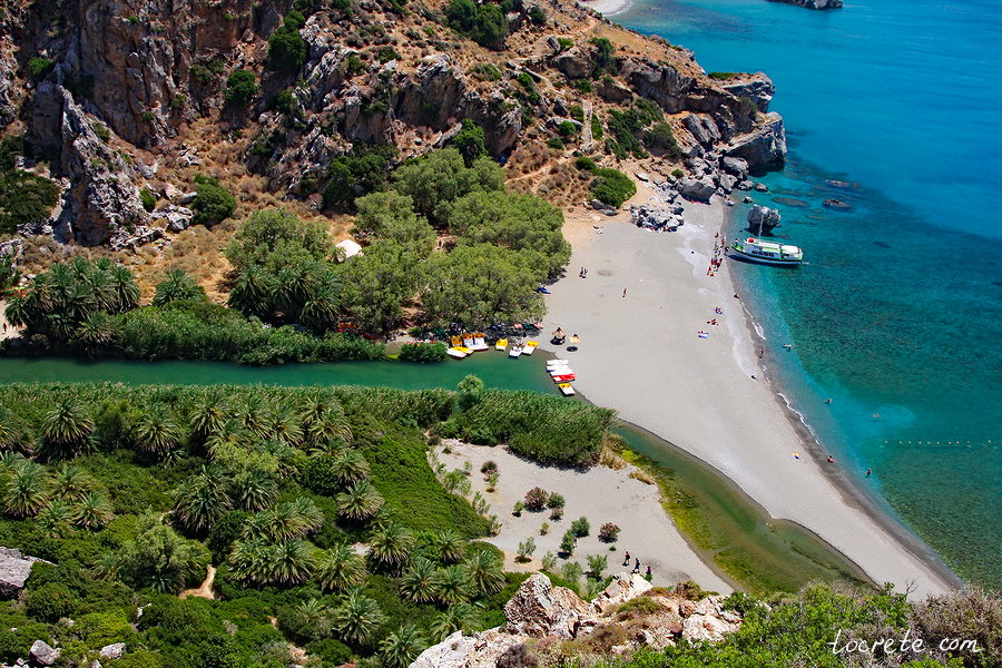 «Самые самые» достопримечательности острова Крит: Пляж Превели