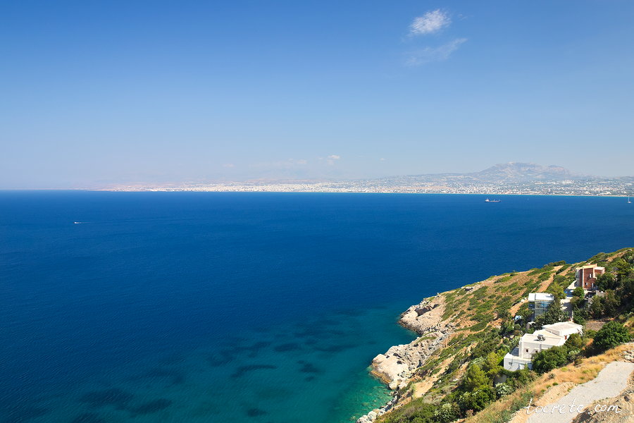 Смотровые площадки Крита. Вид на Ираклион