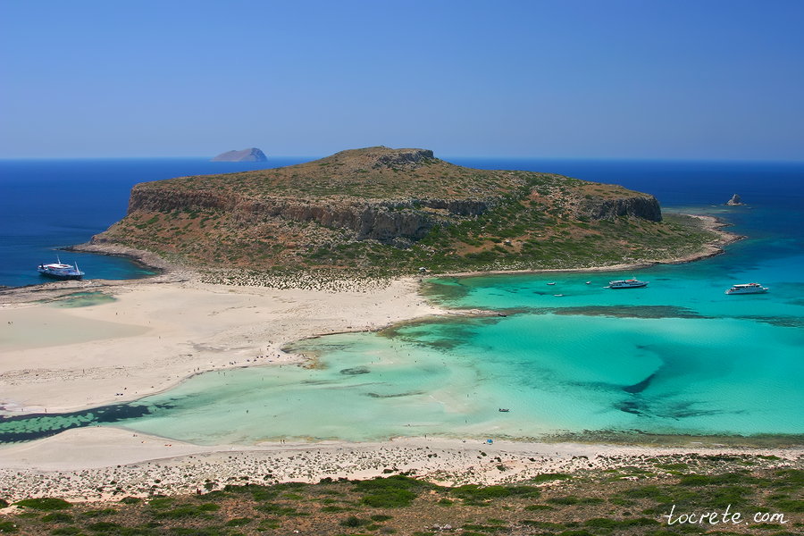Смотровые площадки Крита. Вид на лагуну Балос