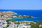 Подводное освещение на популярном курорте Крита