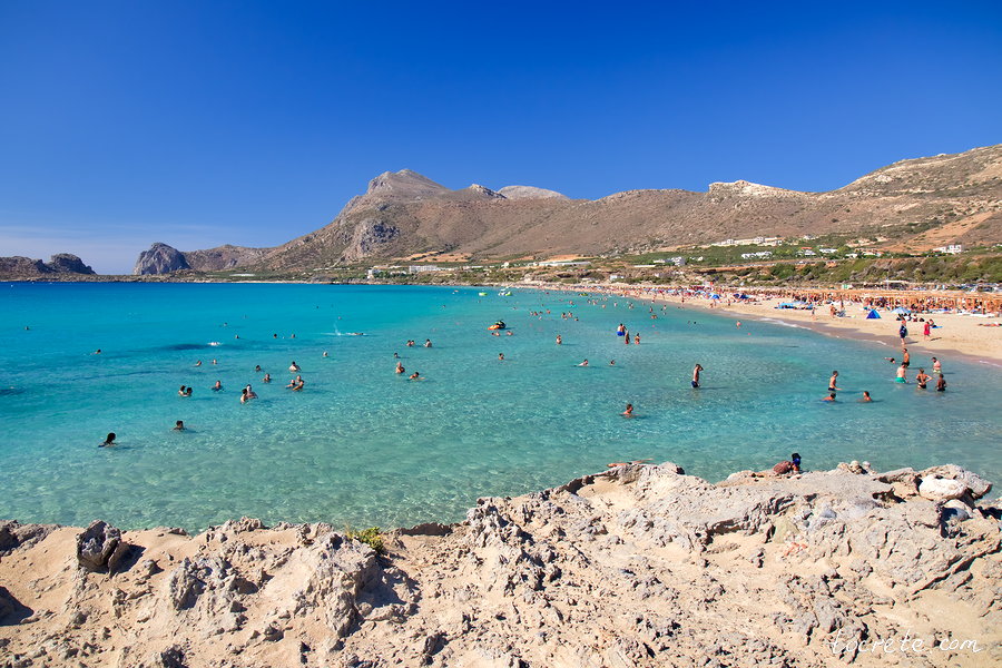 Пляж Фаласарна. Западный Крит. 8 августа 2021