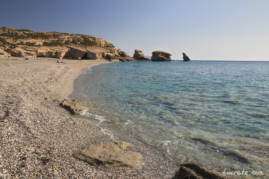 Пляж Триопетра. Крит сегодня. 12 октября 2019