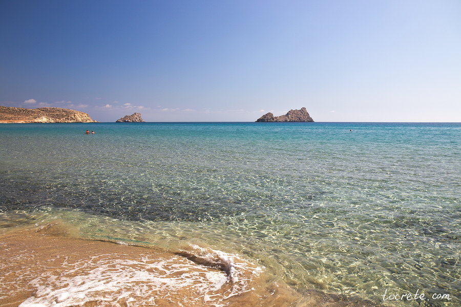 Пляж Ксерокамбос. Крит сегодня: 15 октября 2019