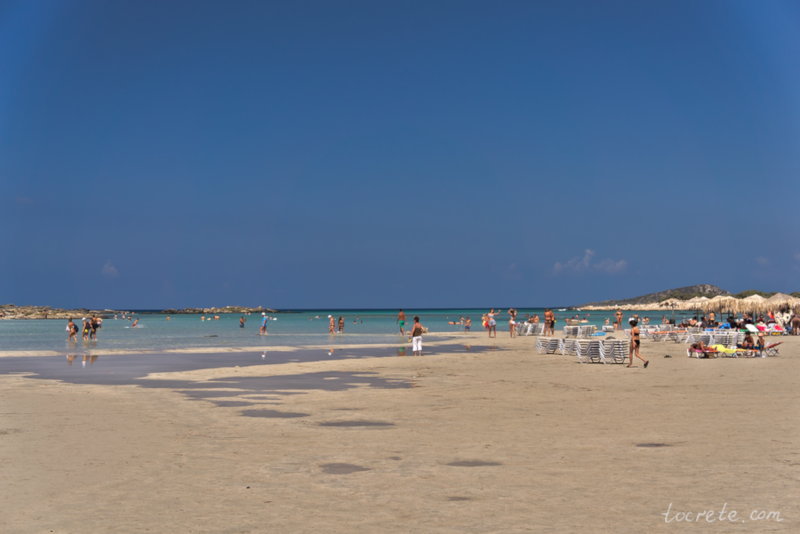 Пляж Элафониси, 25 августа 2018