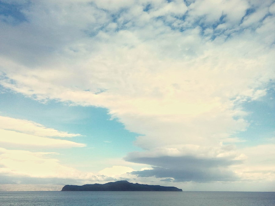 Вид на остров Святого Феодора. 26 ноября 2018