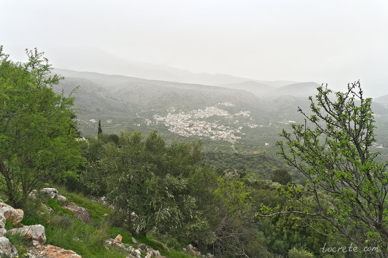 Туман в горах Крита