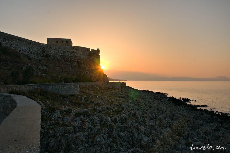 Крепость Фортецца в Ретимно. Крит в октябре