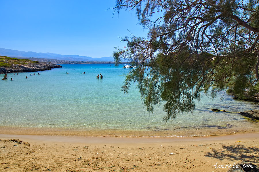 Пляж Терсанас. Полуостров Акротири. Крит в августе