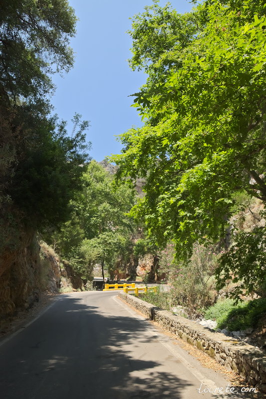 Ущелье Терисо. Греция, остров Крит, Июнь 2019