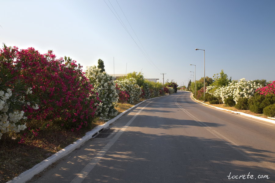 Колимбари. Греция, остров Крит, июнь 2019