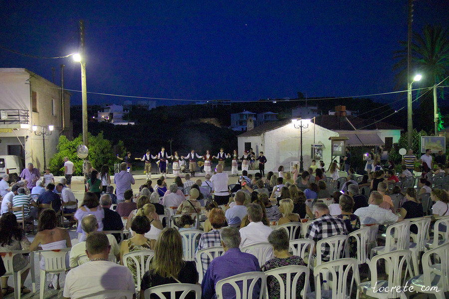 Летний фестиваль в Агия Марине. Греция, остров Крит. Июнь 2019