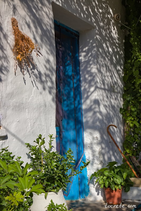Деревня Фоделе. Греция, Крит. Июнь 2019