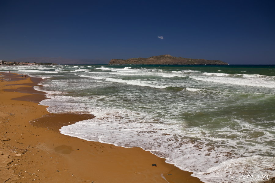 Пляж Като Сталос. Западный Крит. Июнь 2019