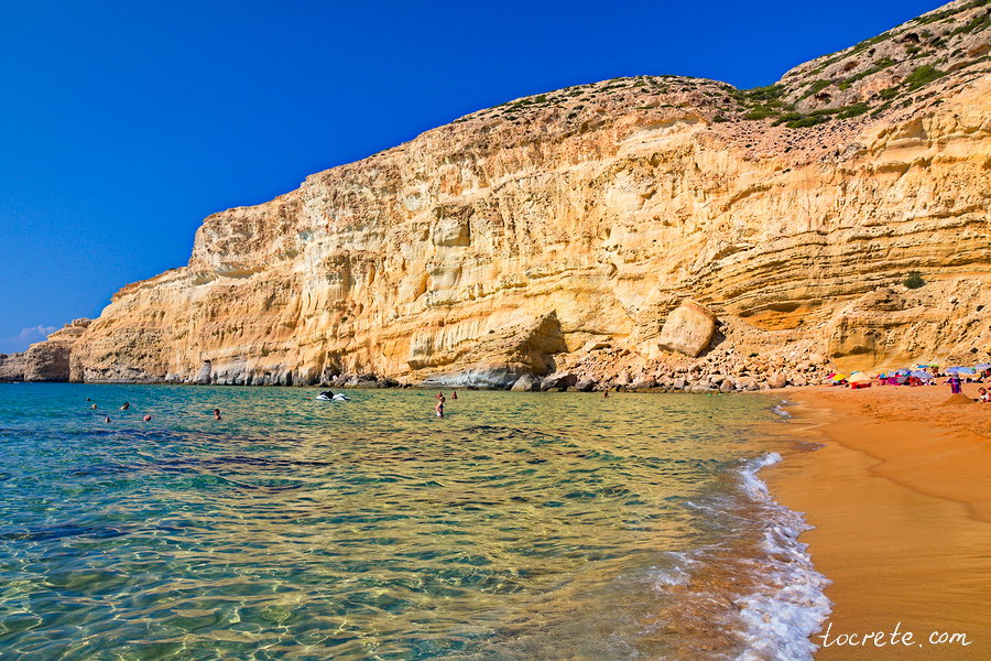 Видео: Красный пляж. Греция, Крит