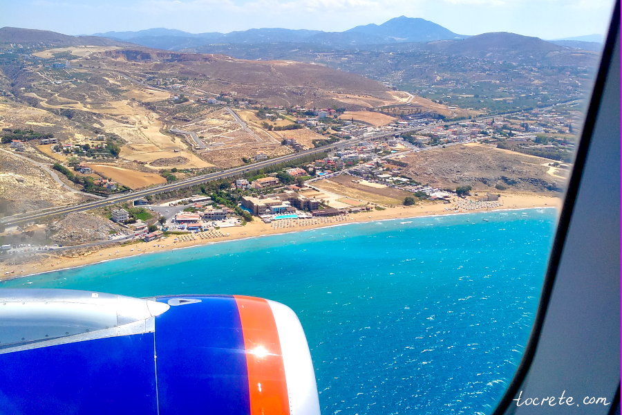 Посадка в Ираклионе 2016