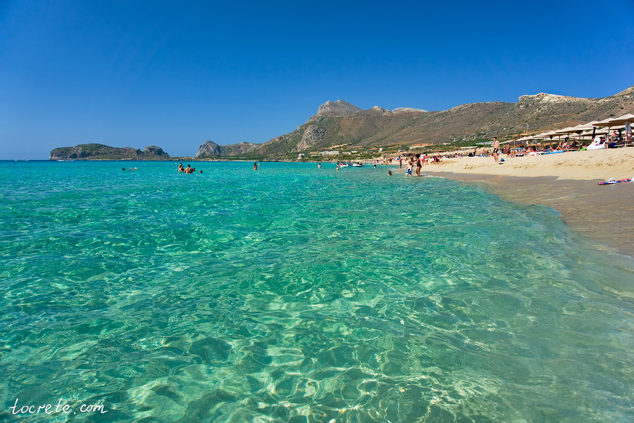 Пляж Фаласарна на Крите