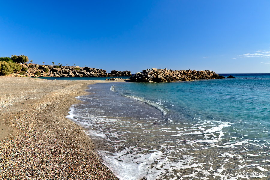 Пляж Лакки или Лаккес, Крит
