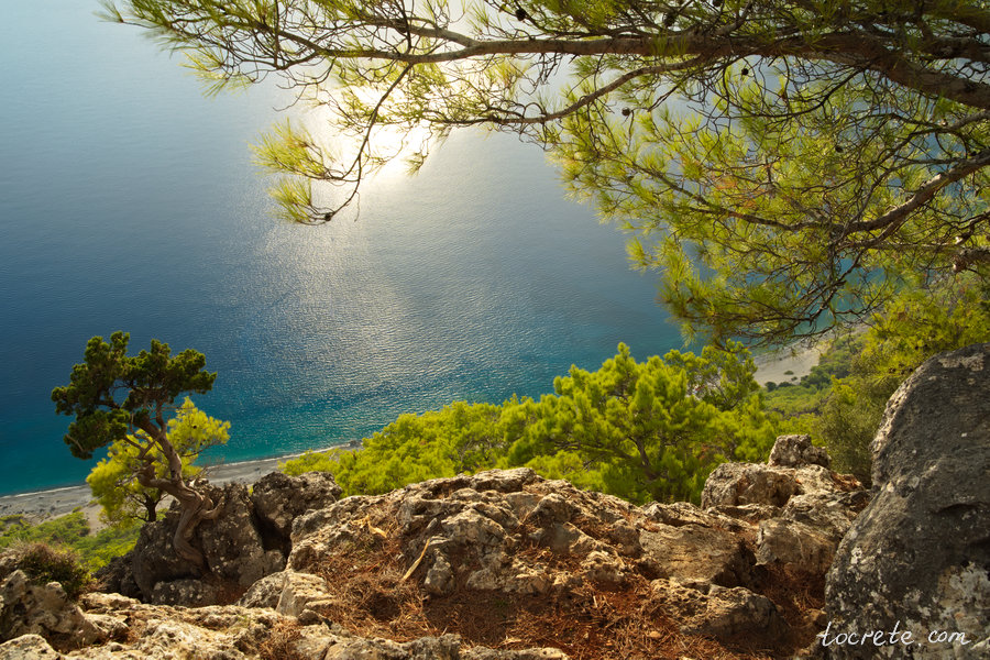 Балкон Агиос Яннис (Святого Янниса) в лесу Какос Порос