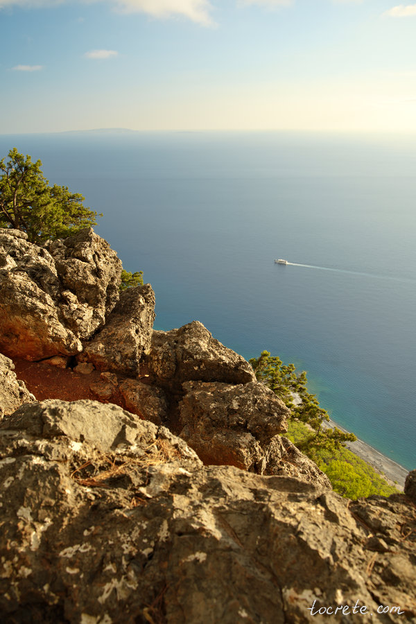 Балкон Святого Янниса (Агиос Яннис) | Вид на остров Гавдос Балкон Святого Янниса (Агиос Яннис) | Вид на остров Гавдос