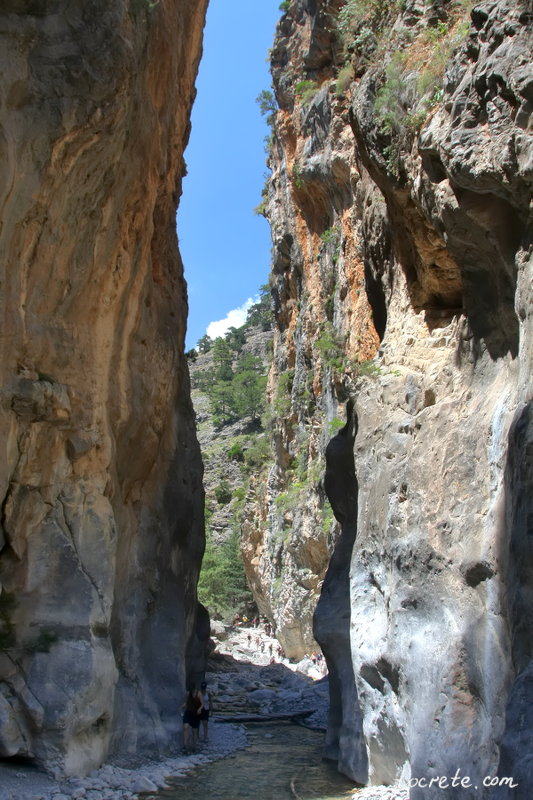 Железные ворота. Самарийское ущелье. Греция, о. Крит