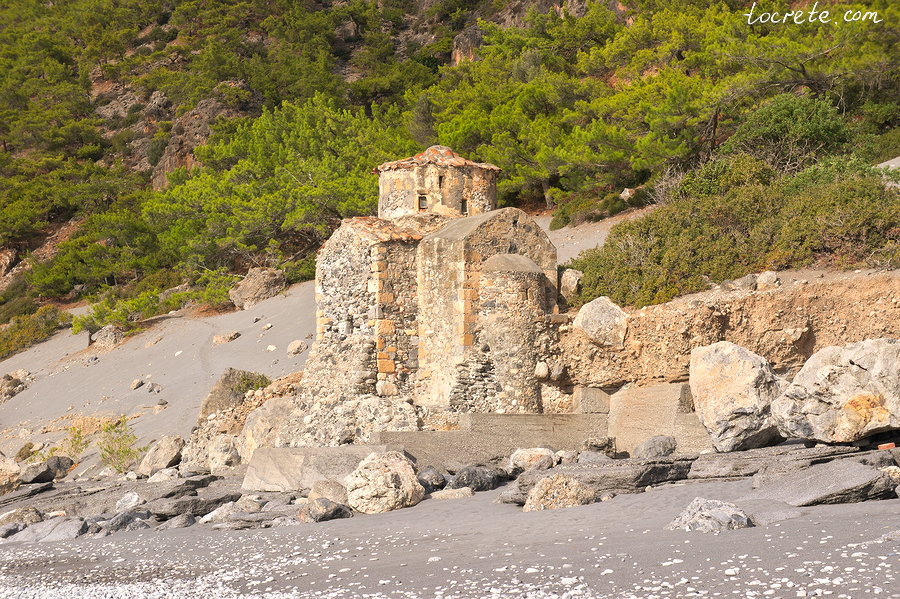 Церковь Агиос Павлос в Селуде. Греция, остров Крит