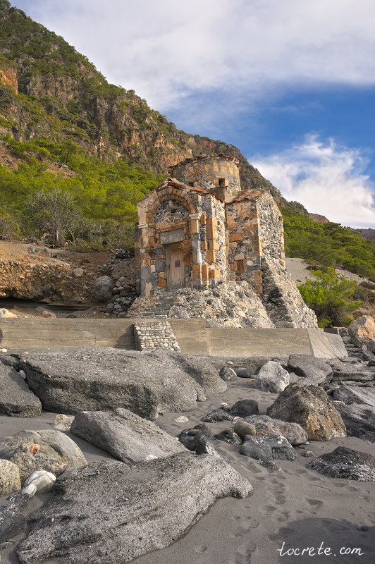 Церковь Агиос Павлос в Селуде. Греция, остров Крит