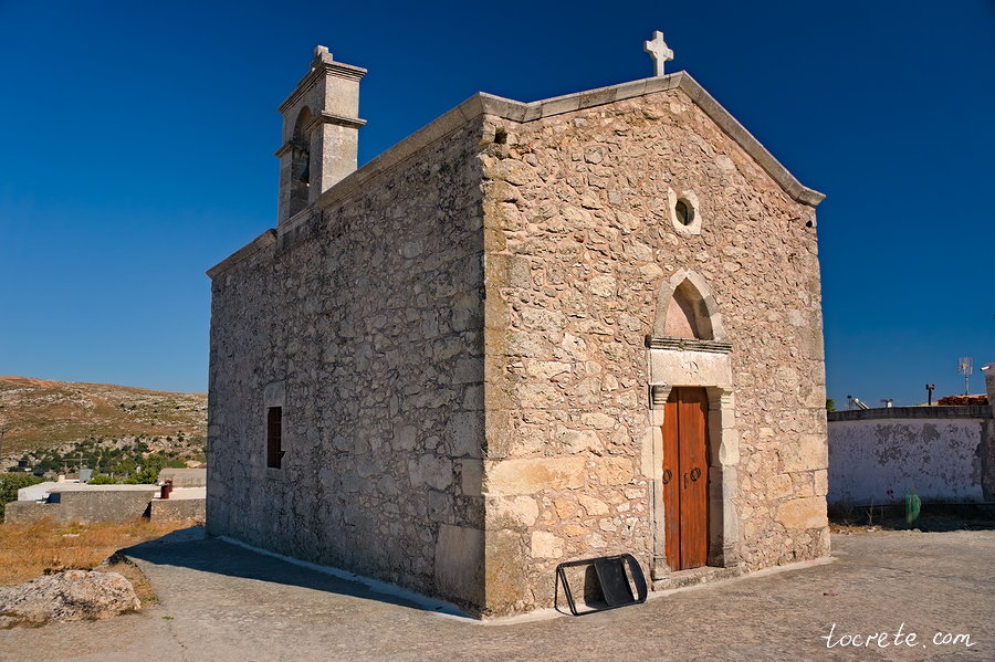 Деревня Агиос Томас и церковь Христа