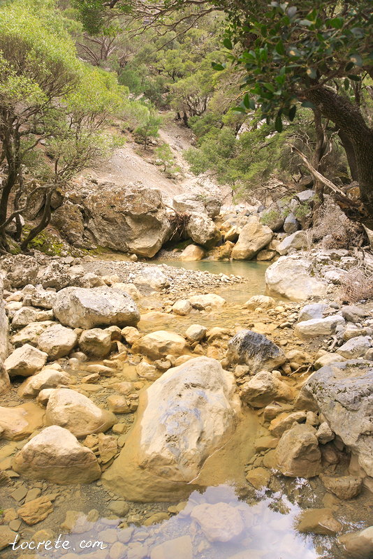 Небольшие озёра в ущелье Рувас (ущелье Святого Николая)