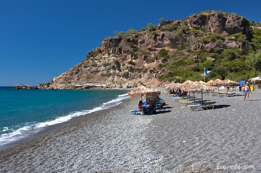 Пляж Агия Фотья (на юге Крита)