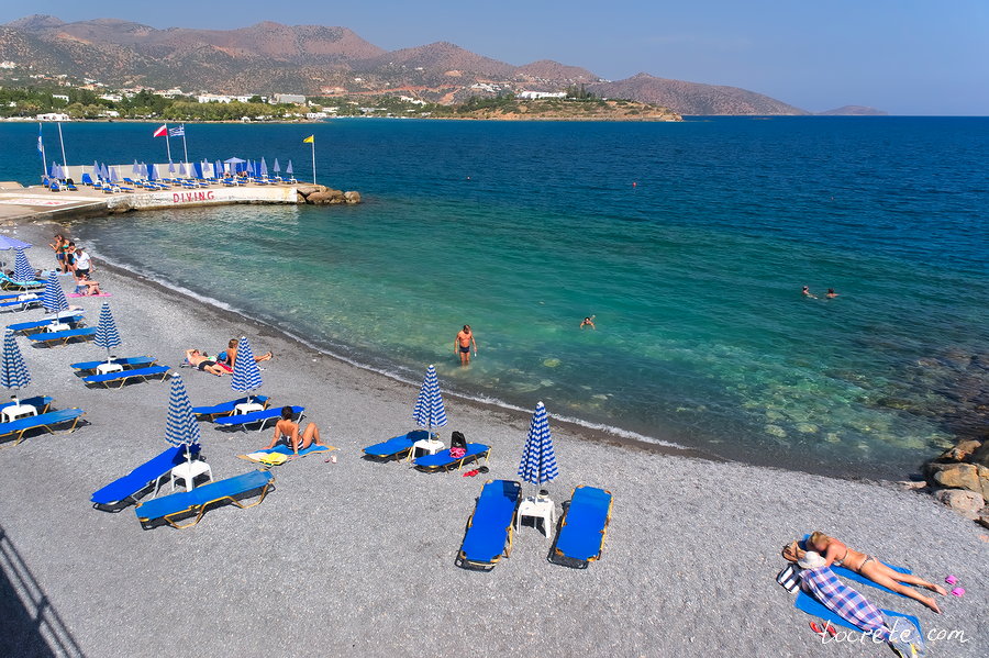 Пляжи Агиос Николаос - пляж Акти Кундуру