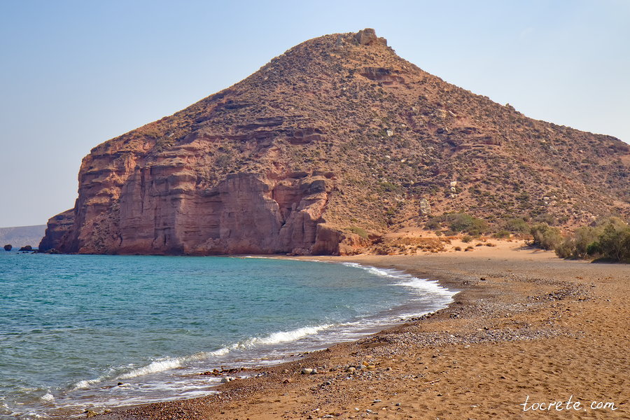 Пляж Куременос на Крите