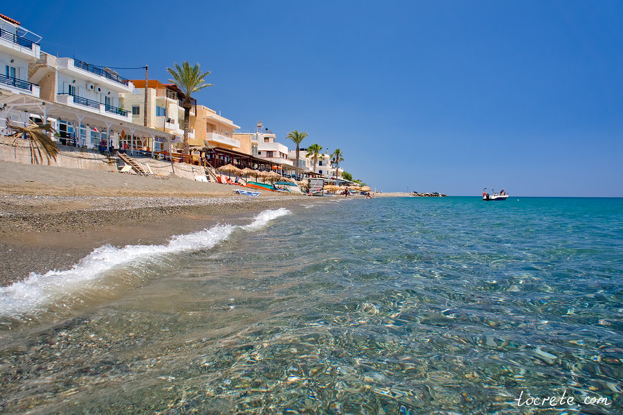 Пляж Миртос на Крите