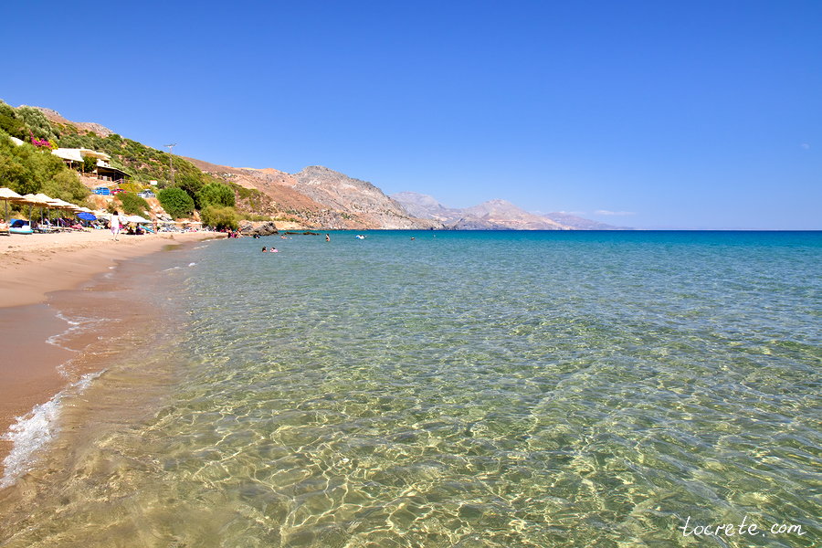 Пляж Полиризос (Πολυρριζος, Polyrizos) 