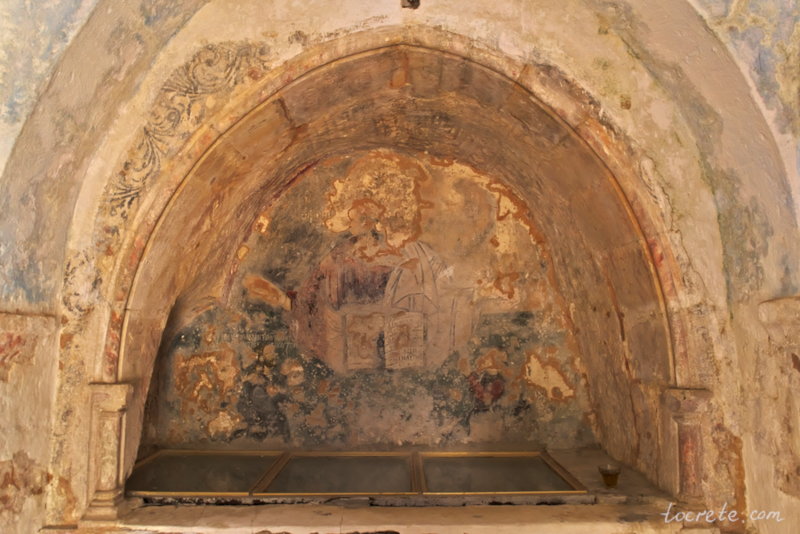 Фреска в церкви Агия Параскеви в долине Амари