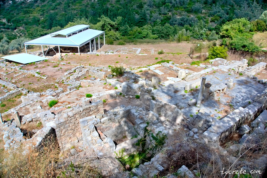 Древняя Элефтерна - античный город на Крите