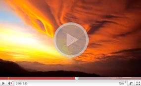 Феномен в небе Ситии — Strange Phenomenon Weird Wave shaped Cloud