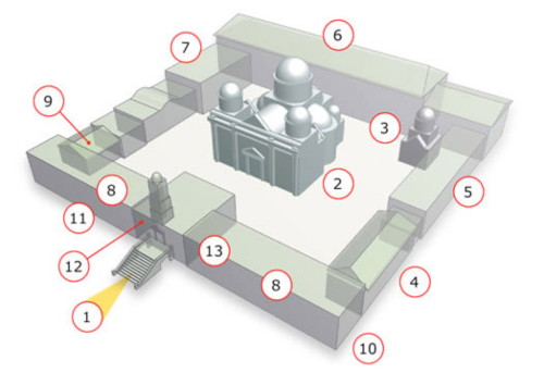 Карта Монастыря Святой Троицы на Крите