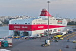 Паром «Миконос Палас» на маршруте Пирей — Ханья